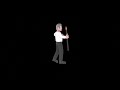 3D Cartoon Physicist Character Turntable | Cheerful Scientist with Pointer & Magnifier
