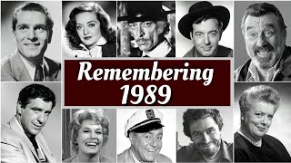 1989 Obituary: Remembering 1989's Famous Celebrities