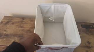 DECOMOMO Storage Bins | Fabric Storage Basket for Shelves Organizing Closet Shelf Nursery Toy Review