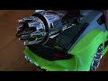 2014 Road Rippers Maximum Boost Green Jet Powered Light BROKEN