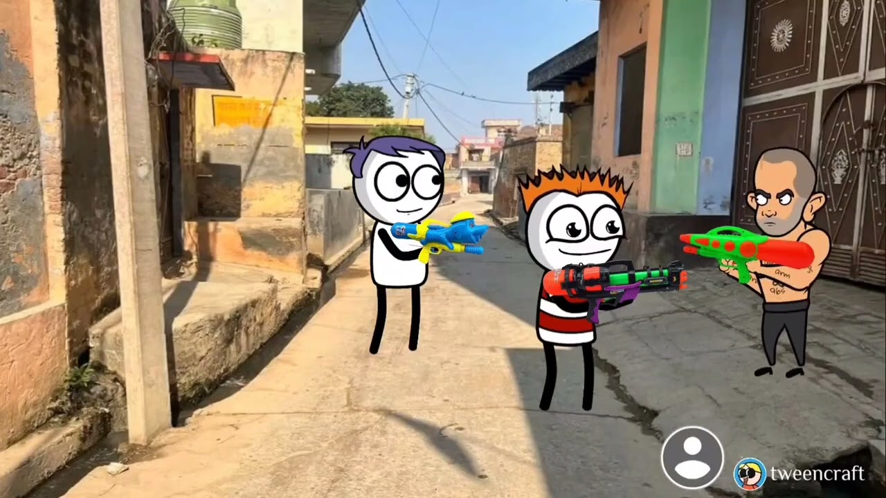 गांव की रंगारंग होली 🤣| Ganv ki Holi 😂 | Desi🌈 Holi  cartoon video 2026