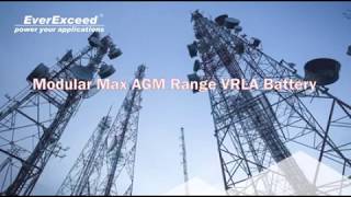 EverExceed Modular Max VRLA (Lead Acid AGM) Battery