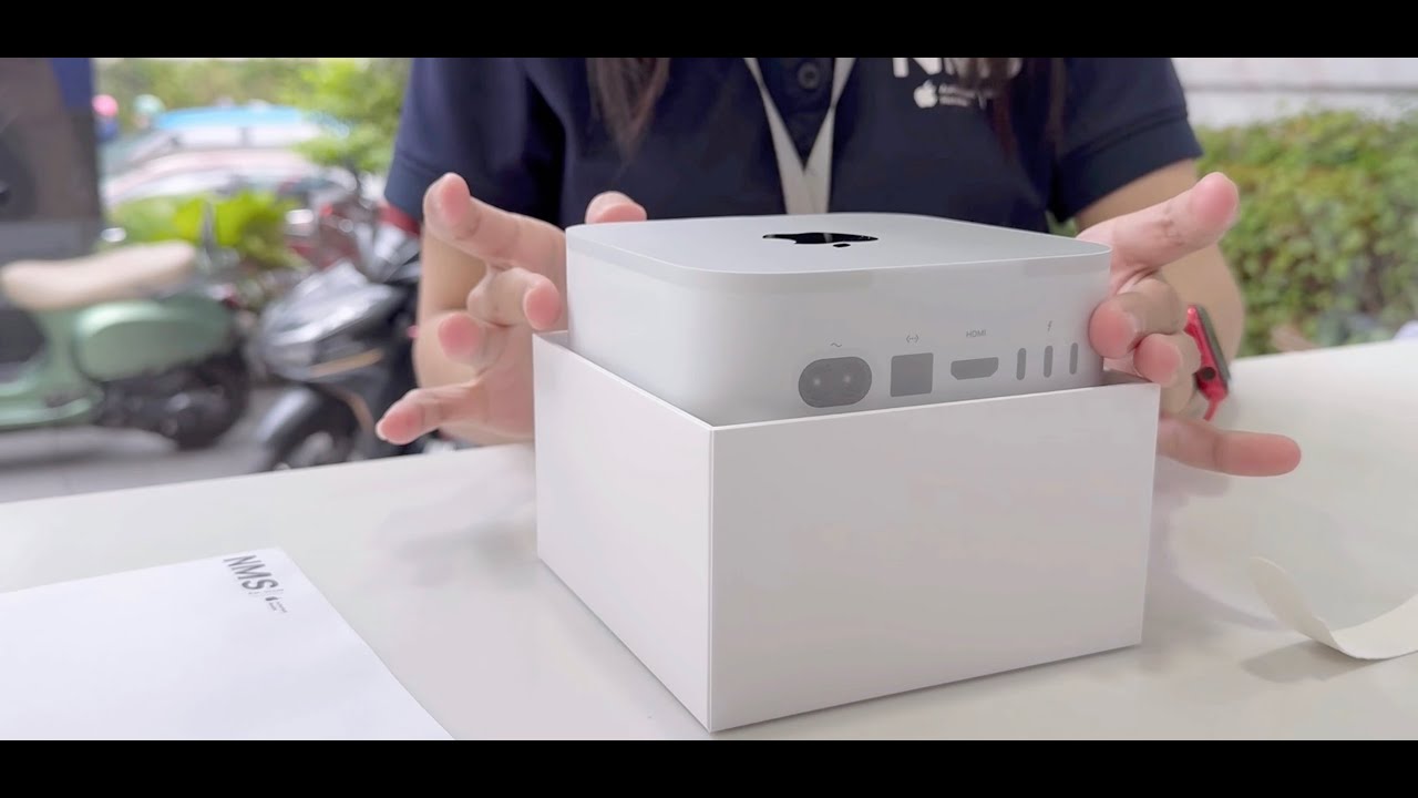 Unboxing the Mac mini M4 Chip @ NMS AAER - YouTube