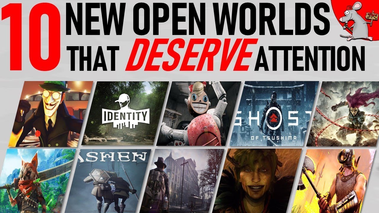 10 NEW OPEN WORLD GAMES YOU NEED TO PLAY - WE HAPPY FEW - BIO MUTANT -  ASHEN - GREEDFALL... - YouTube