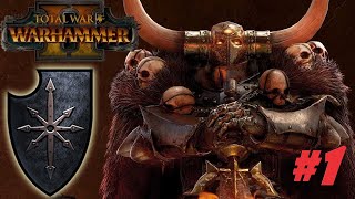 Total War: Warhammer 2. # 1. Архаон. Прохождение на Легенде.