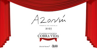 Gala de entrega del ‘Premio Azorín de Novela 2023’