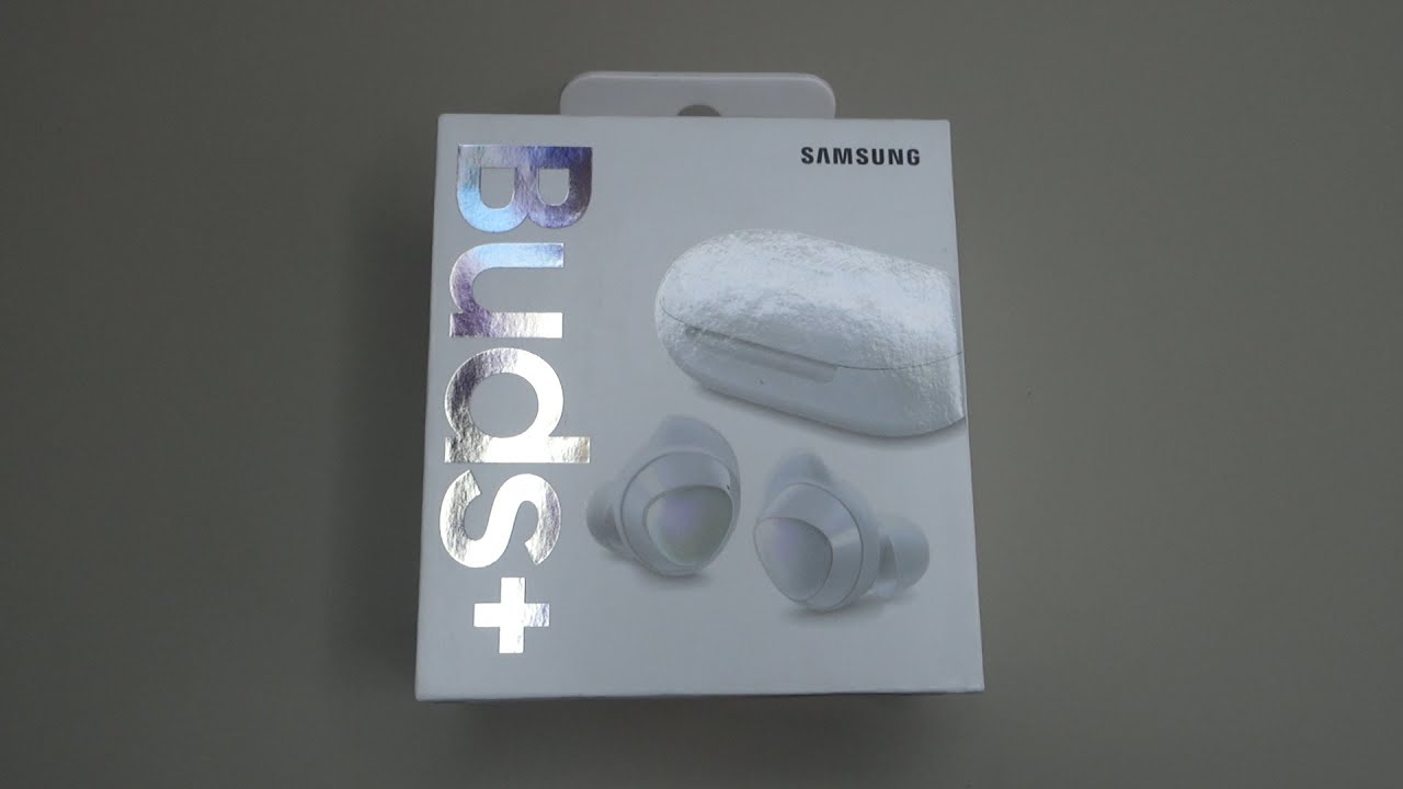 Samsung Galaxy Buds+ (White): Unboxing and Comparison with Galaxy Buds -  YouTube