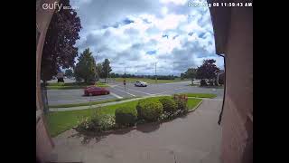 Markham, ontario 4 way stop crash