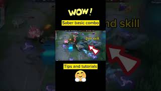 Saber basic combo tips and tutorials