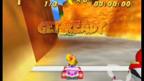 Diddy Kong Racing 64 [N64] Walkthrough Part 1 [Dino Domain Part 1]