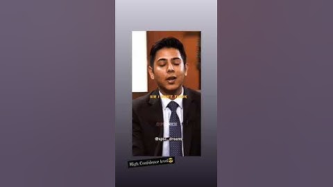 @Upsc_dream  give me three reasons why we should not select you Akshat Jain AIR 2 #upscinterview