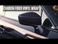 VINYL WRAPPING MY MIRRORS CARBON FIBER ON MY 2019 TOYOTA 86!