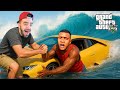 FRANKLININ EVINI SU BASTI ARABASINI KURTARDIM - GTA 5 MODS