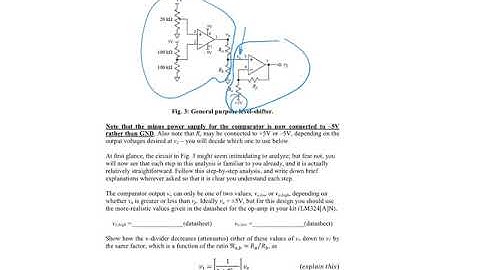 Electronics: Level Shifter Op-amp circuit for ECE1245 lab, U of U ECE