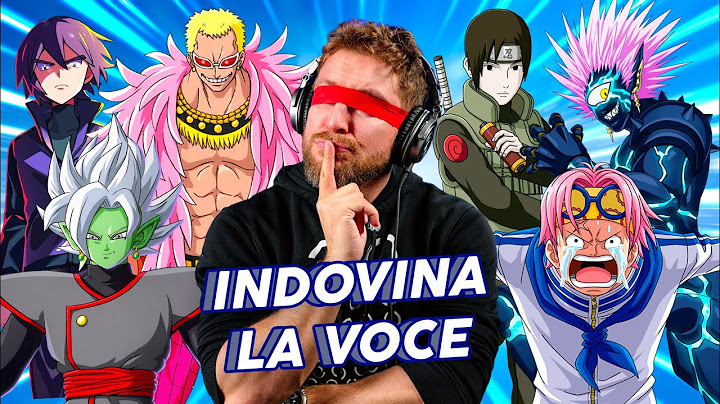 Sfida: Riconosco il DOPPIATORE originale dell'ANIME