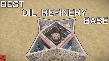 How To Make an Rust Oil Refinery Base (Step By Step Guide)