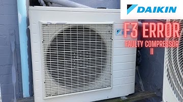 Repairing Daikin F3 Error (Compressor EP 2)