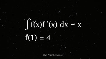 An Integral/Differential Equation | @thenumberverse