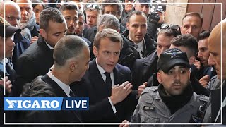 🔴ALTERCATION entre Macron et des policiers israéliens à Jérusalem