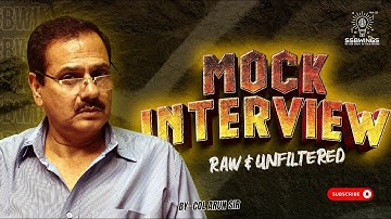 Mock SSB Interview by Col. Arun (Ex-IO) | NDA, CDS, AFCAT SSB 2025 | SSBWINGS