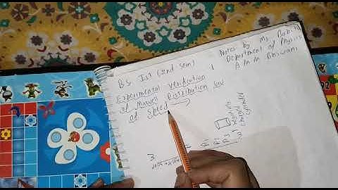 Experimantal verification Maxwell speed distribution law