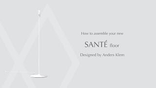 Lamp base Santé Floor white UMAGE video