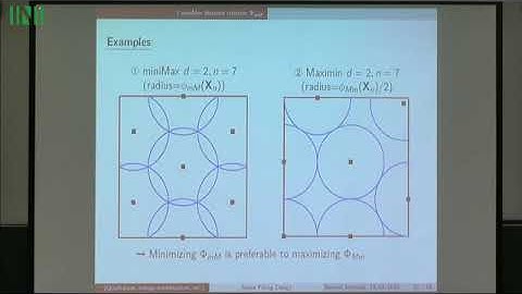 UNQW04 | Luc Pronzato | Bayesian quadrature,energy minimization and kernel herding for space filling