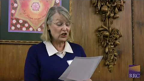 RRC & Kaplan: Rabbi Nancy Fuchs Kreimer