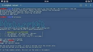How To Metasploit android on Kali NetHunter 3.0 (Hacking)