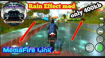 Realistic Rain effect mod GTA SA Android | LEGENDS GAMING
