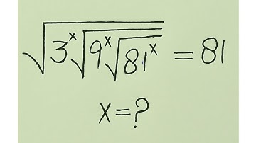 Russian l can you solve this? l Olympiad Math Radical Problem l find x!