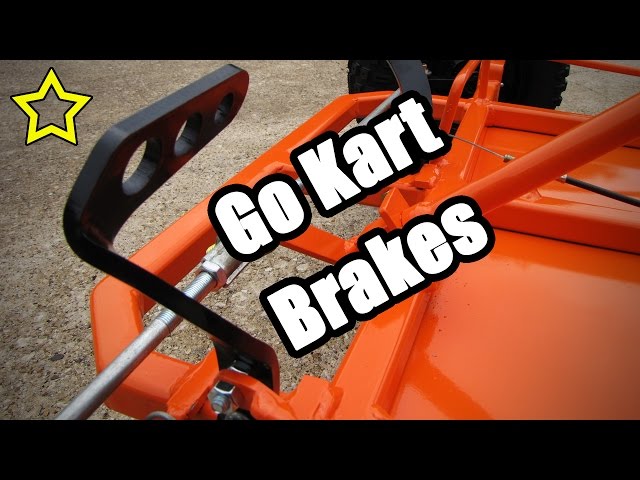 Go Kart Brakes: Pedal, Drum & Band Install 