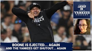 Aaron Boone is ejected within 5 minutes and the Yankees can't score