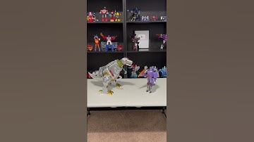 Grimlock is bigger than Galvatron #transformers #grimlock #dinosaur #fire #shorts #fun #funny #2025