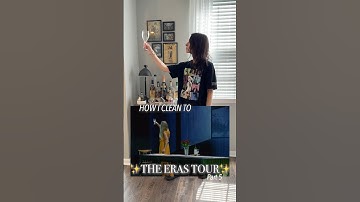 Clean With Me to Taylor Swift’s Eras Tour 🍷#taylorswift #erastour #swifties #relatable #lol #shorts