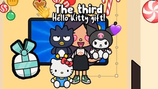 THE THIRD HELLO KITTY GIFT IN TOCA BOCA ?? | Royal Toca