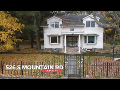 526 S Mountain Rd., Gilboa, NY home video tour
