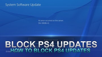 How to Block PS4 Updates On Any Firmware