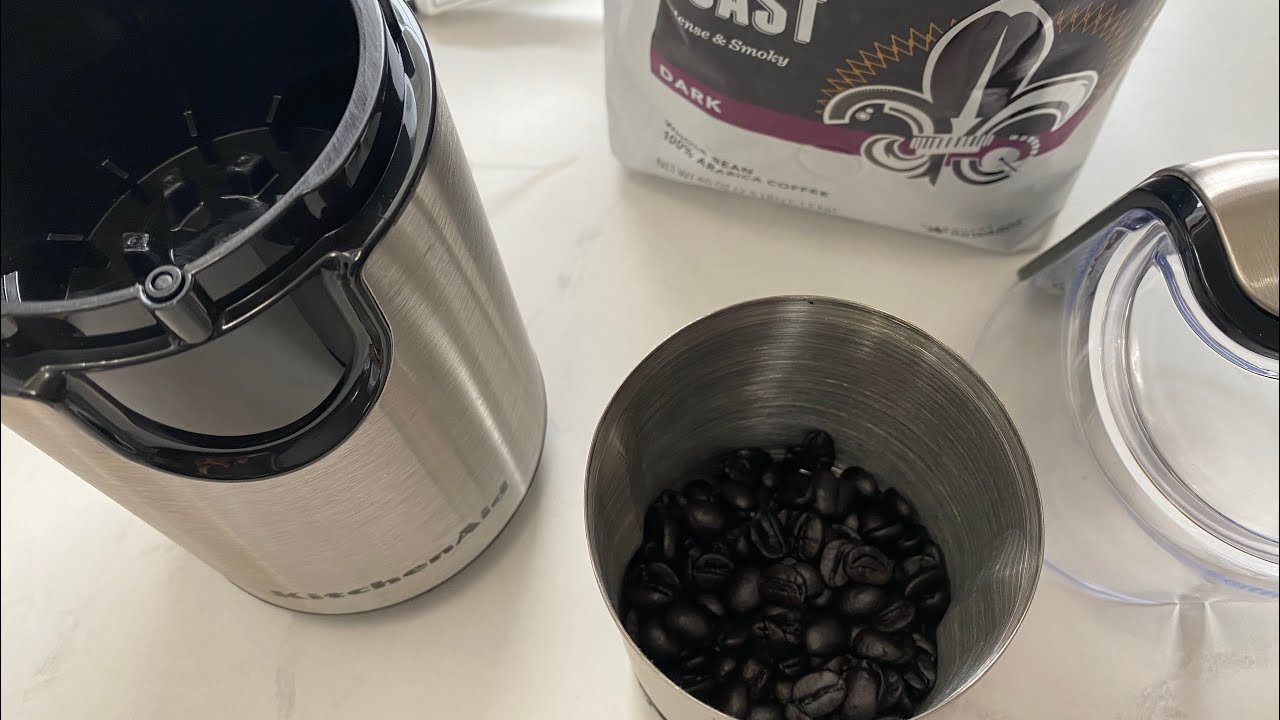 Kitchen Aid Coffee Grinder BCG111OB YouTube