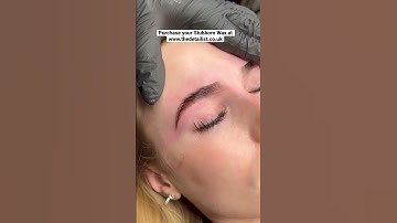 The viral brow wax thats changing the game 😍🔥 #brows #browtutorial