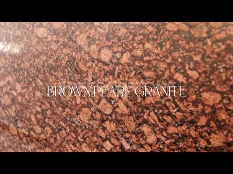 Brown Pearl Granite | High-Quality Granites by Petros® | Line Polished & Export