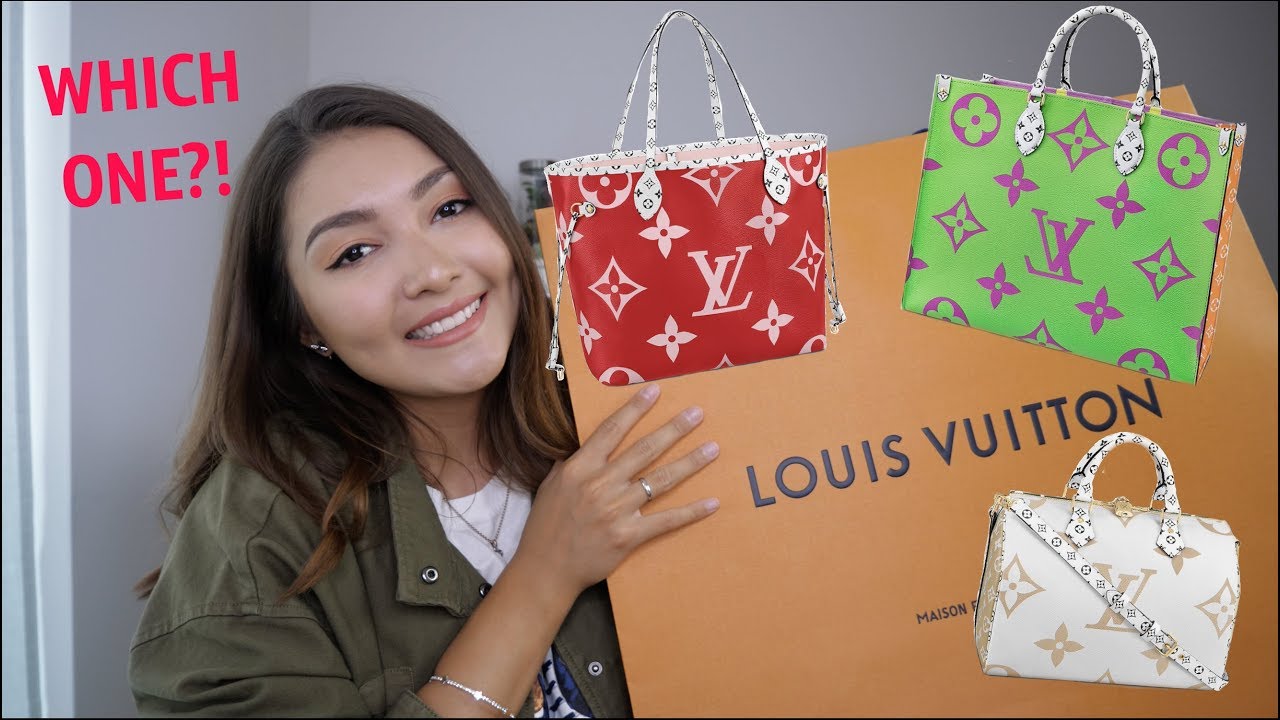 Louis Vuitton - Giant Monogram Beach Pouch: Unboxing and WIMB 