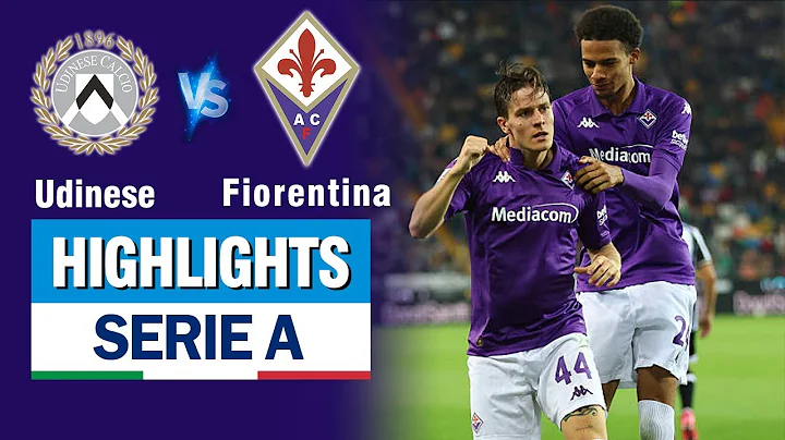 Highlights UDINESE vs FIORENTINA: Thẻ đỏ bước ngoặt, Voi rừng Moise Kean tỏa sáng đúng lúc