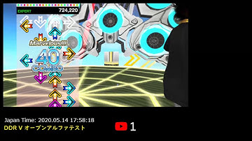 DDR Vオープンアルファテストやってみる