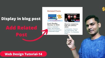 How to show related posts in wordpress|Blog post me Related Post Kaise display kare