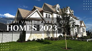 UTAH VALLEY PARADE OF HOMES 2023  Touring the Utah Valley Parade of Homes 2023 Part 2