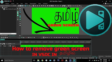 How to remove green screen vsdc