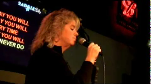 Carrie Nichols (Carrieoke) sings "You Say You Will"