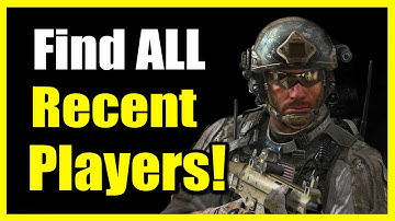How to Find Recent Players in COD Modern Warfare 3 & Squad Up (Fast Method)