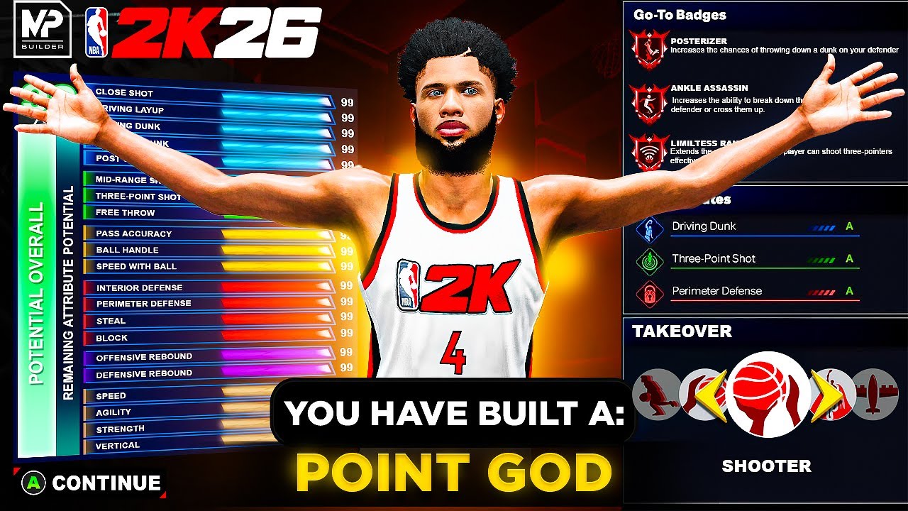 I MADE MY NBA 2K26 BUILD EARLY